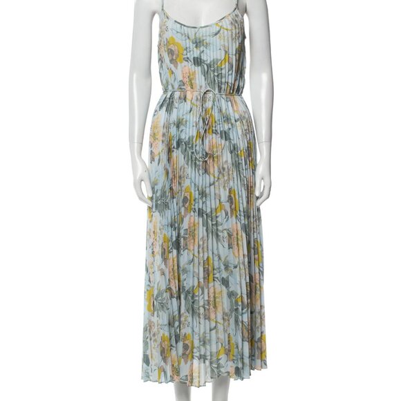 Vince Printed Midi Length Dress - Picture 1 of 5